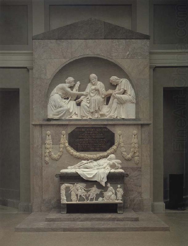 Johann Gottfried Schadow Monument to Count Alexander von der Mark china oil painting image
